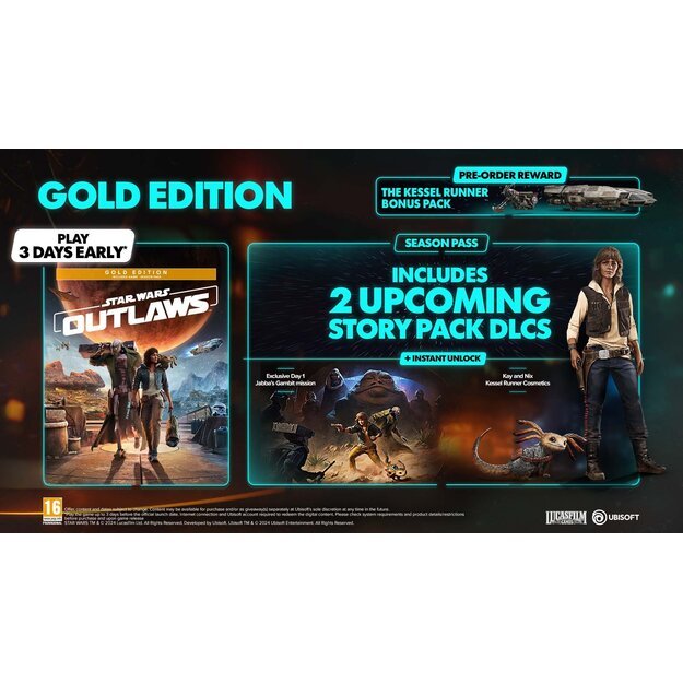 Star Wars Outlaws (Gold Edition)
      
        - Xbox Series X 8