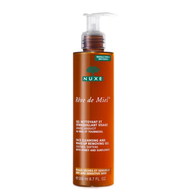 Nuxe - Rîve de Miel Facial Cleansing and Make-Up Removing Gel 200 ml.