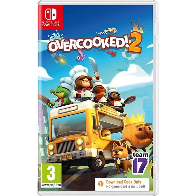 Overcooked! 2 (Code in a box)
      
        - Nintendo Switch
