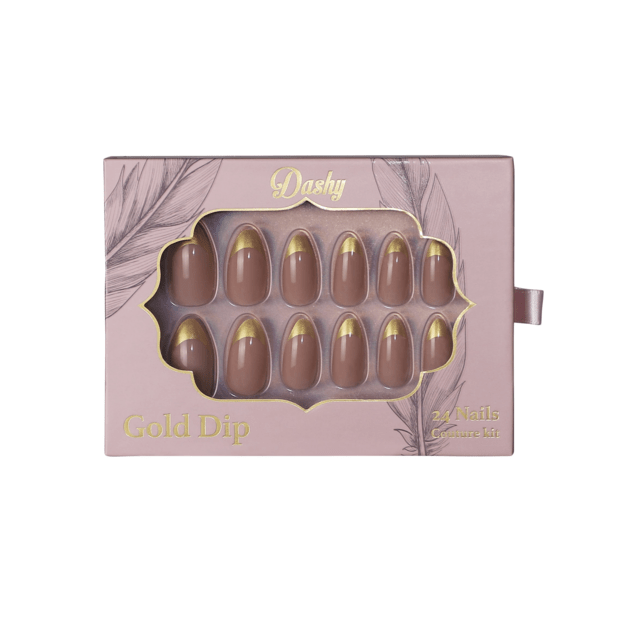 Dashy Nails - Gold Dip