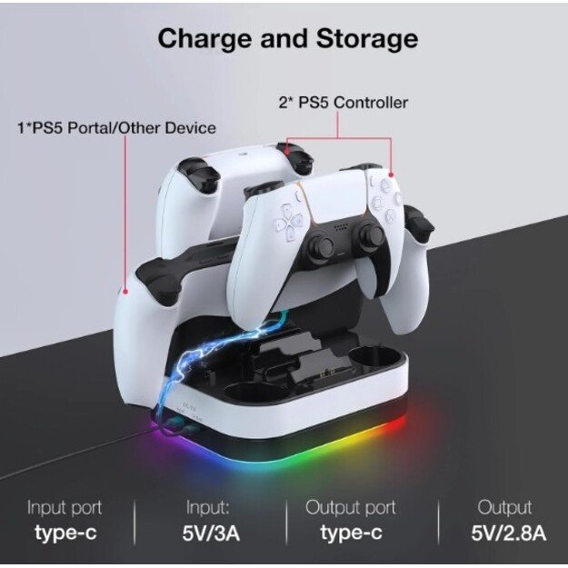 Deep Explorer PS5 Charging Station