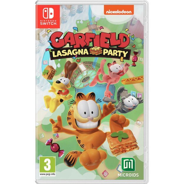 Garfield : Lasagna Party (Code in Box)

  - Nintendo Switch