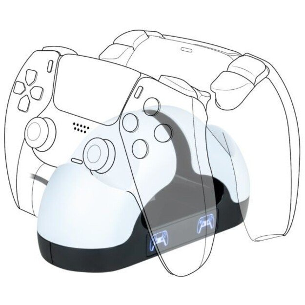 Nacon Playstation Vr2 Dual Charger For Dualsense /Ps5