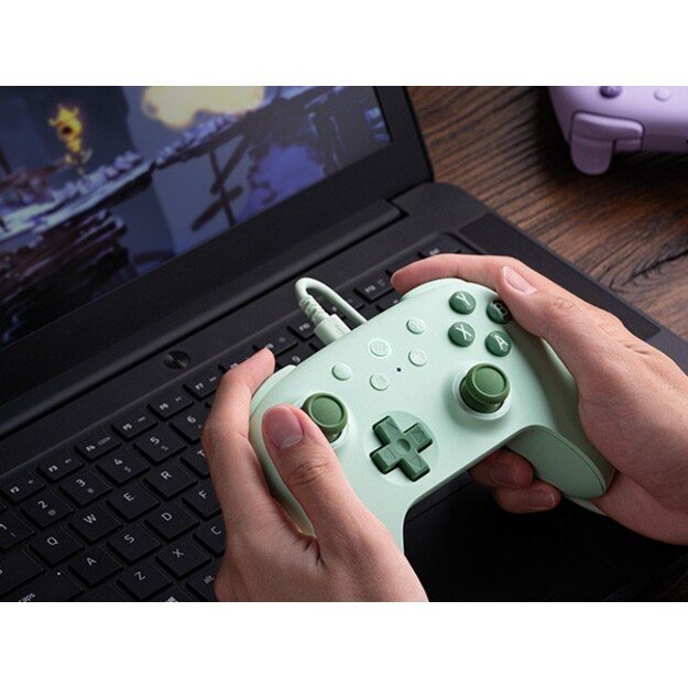 8BitDo Ultimate 2C Wired Pad Green