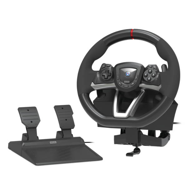 HORI - Racing Wheel Pro Deluxe + 7-Speed Racing Shifter Bundle For PC (Windows 11/10)