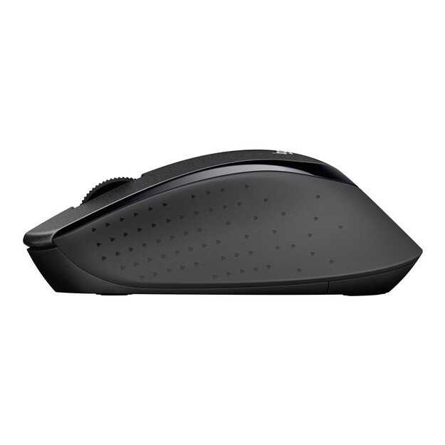 Logitech - M330 Mouse USB Optical Black Wireless