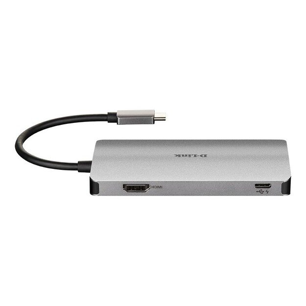 D-Link - Dockingstation 2xUSB 3.0, HDMI/USB-C, 4K UHD, 5 Gbit/s