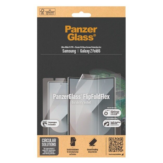 PanzerGlass - Screen Protector - Samsung Galaxy Z Fold6 - Glass & Film