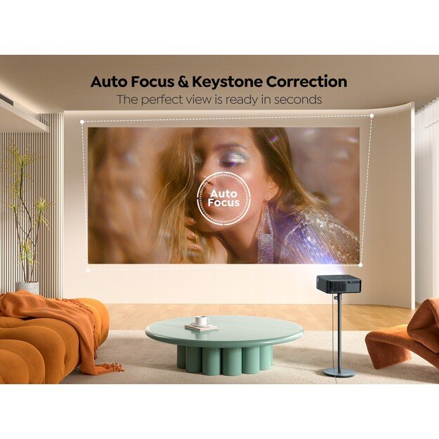 Yaber - K2s Smart Entertainment Theatre Projector with JBL Speakers