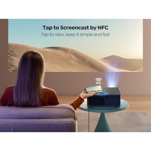 Yaber - K2s Smart Entertainment Theatre Projector with JBL Speakers