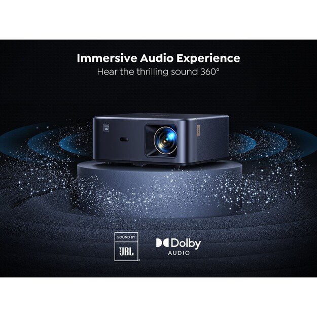 Yaber - K2s Smart Entertainment Theatre Projector with JBL Speakers