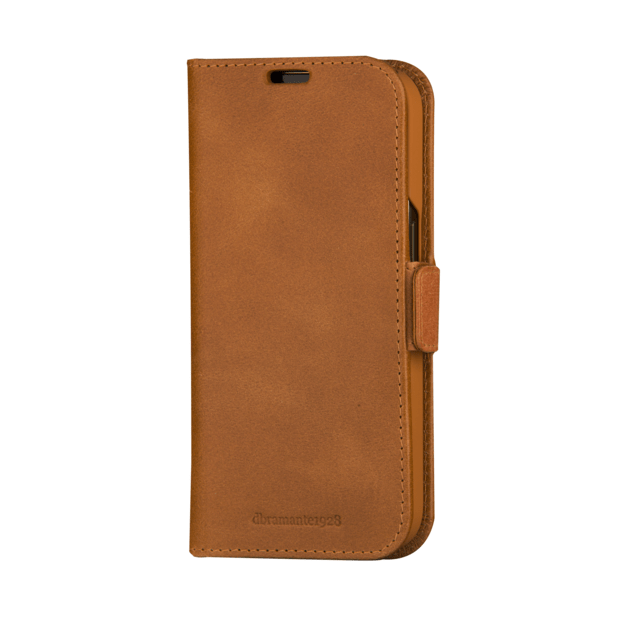 dbramante1928 Copenhagen Flip Case - iPhone 15 - Tan