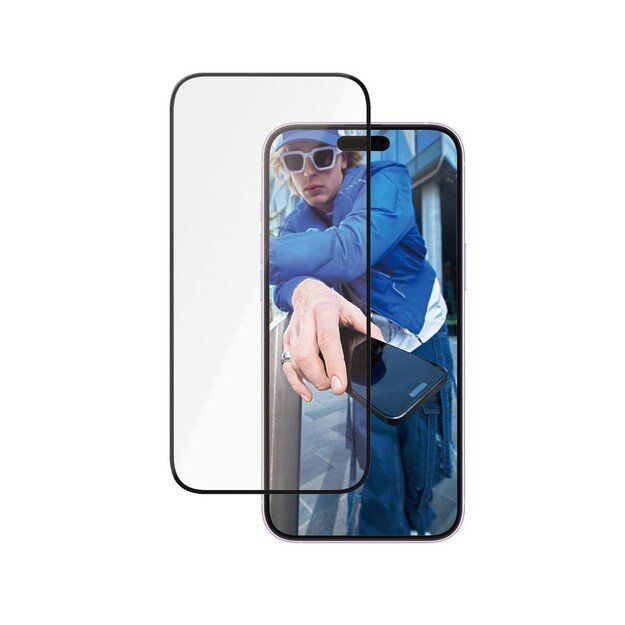 PanzerGlass - Ceramic Screen Protection - iPhone 16 Plus - Ultra Wide Fit