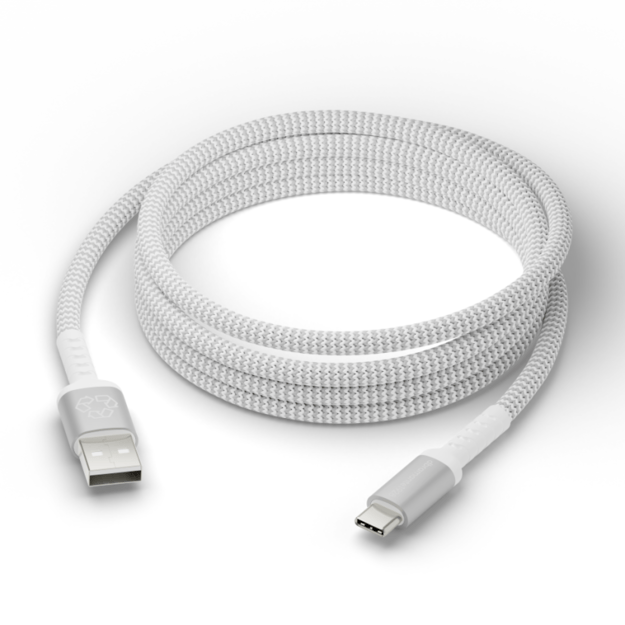dbramante1928 - Re-charge - BRD Cable - USB-A to USB-C, 2.5m - White