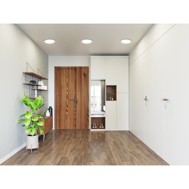 EGLO - Fueva-Z recessed light brushed steel Ø21.6 - TW - Zigbee, Bluetooth