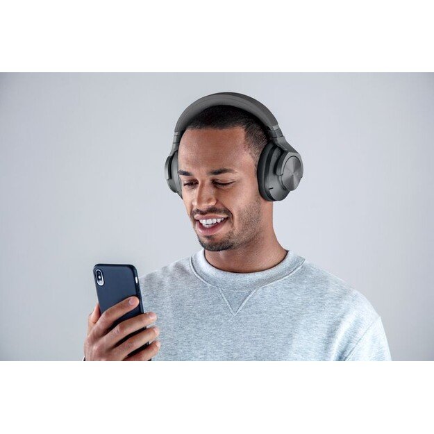 Panasonic - Headphone Wireless Over-Ear EAH-A800E-S - Silver
