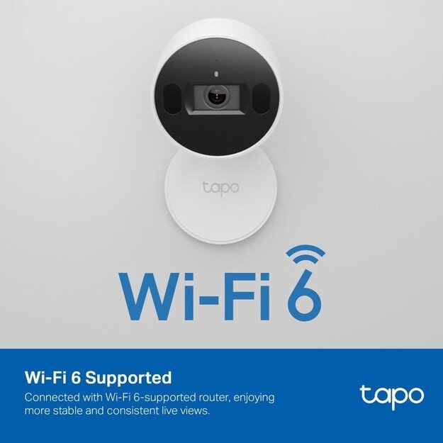 TP-Link - Tapo AI Home Security Wi-Fi Camera Tapo C125