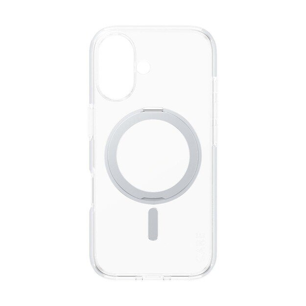 CARE by PanzerGlass - Feature Case - Transparent Silver - MagSafe - iPhone 16