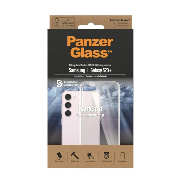 PanzerGlass - HardCase - Samsung Galaxy S23 Plus - Transparent
