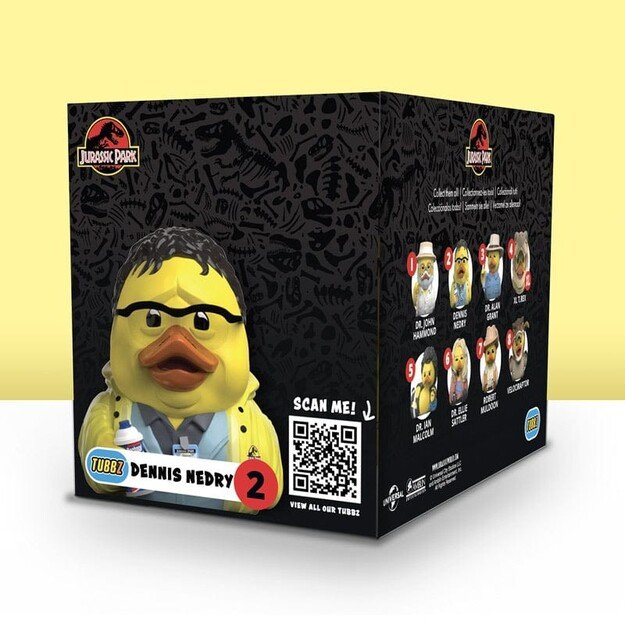 Numskull - Jurassic Park Tubbz BOXED Dennis Nedry