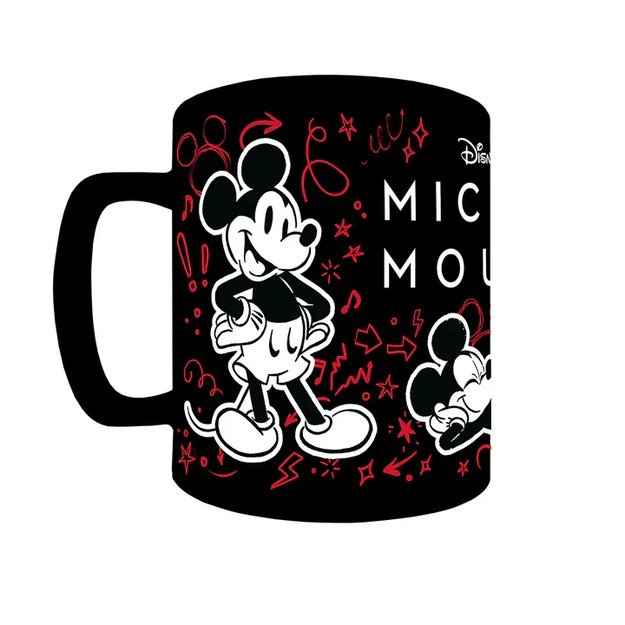 MICKEY/ MINNIE MOUSE FUZZY MUG