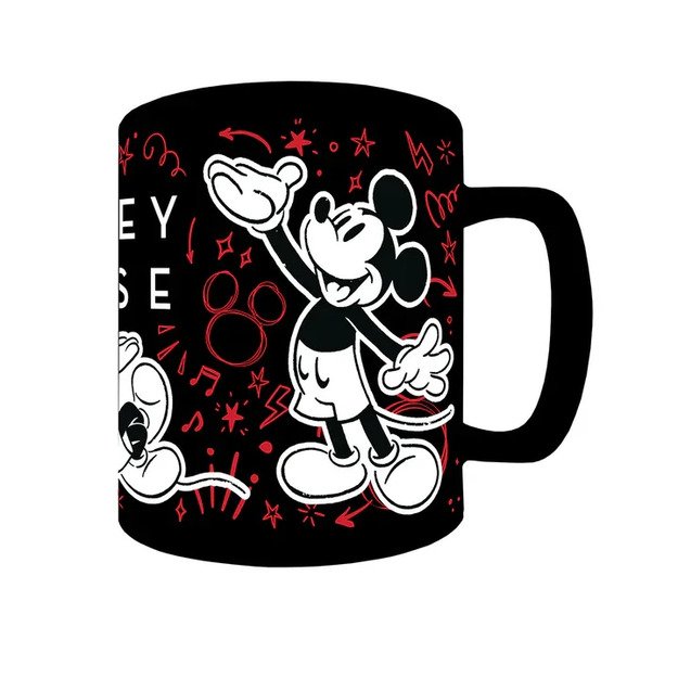 MICKEY/ MINNIE MOUSE FUZZY MUG