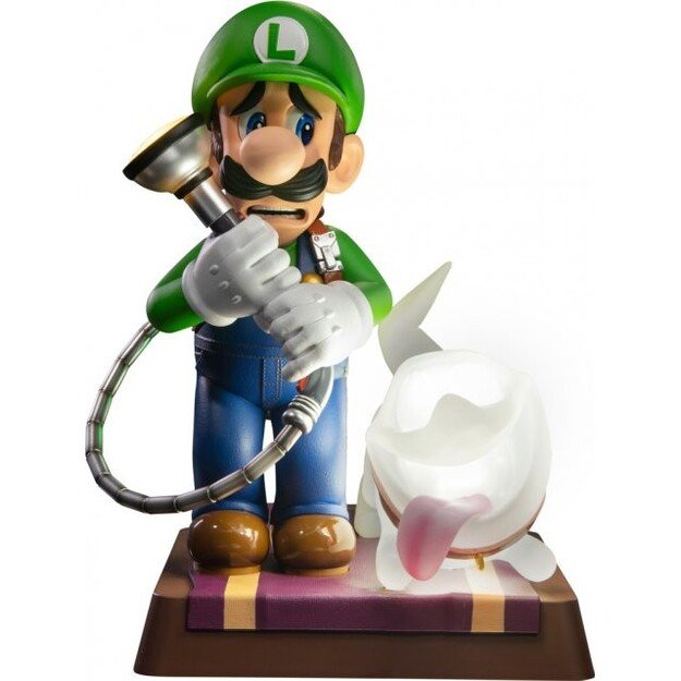 First4Figures - Luigi's Mansion: Luigi & Polterpup (Collectors) 25cm PVC