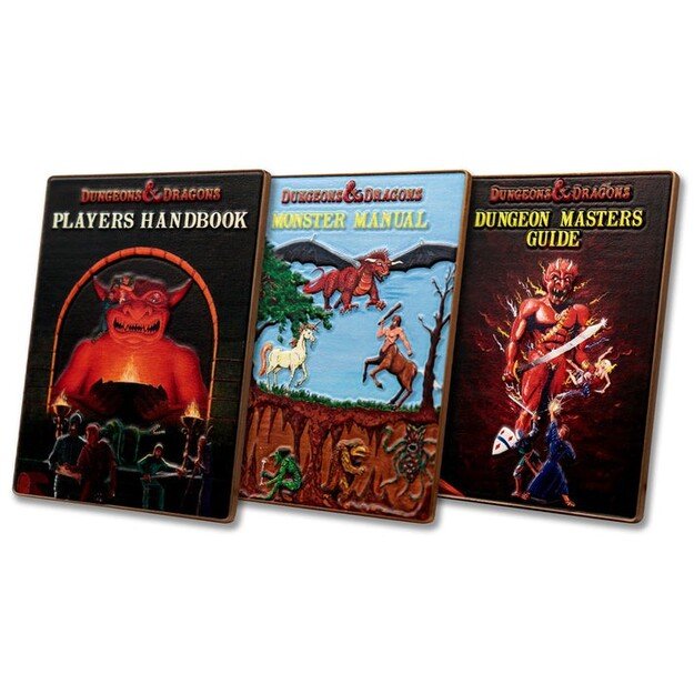 Dungeons & Dragons 50th Anniversary 1st Edition Book Cover Ingot Set