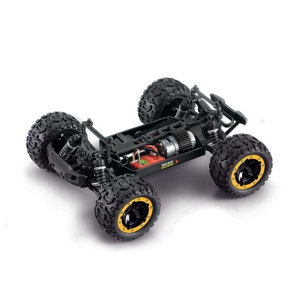 BLACKZON - Slyder MT 1/16 4WD Electric Monster Truck - Yellow (540116)