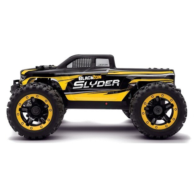BLACKZON - Slyder MT 1/16 4WD Electric Monster Truck - Yellow (540116)