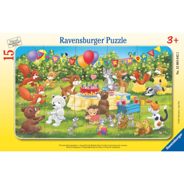 Ravensburger - Animal Birthday Party 15p - (12004042)