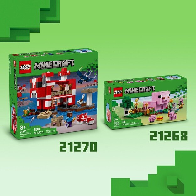 LEGO - Minecraft - The Parrot Houses (21282.)
