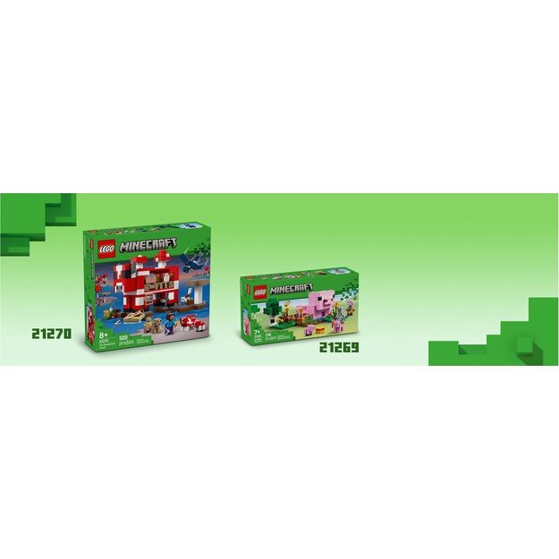 LEGO - Minecraft - The Parrot Houses (21282.)