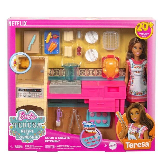 Barbie - Barbie Recipe for Friendship Teresa's Kitchen - (960-2517)