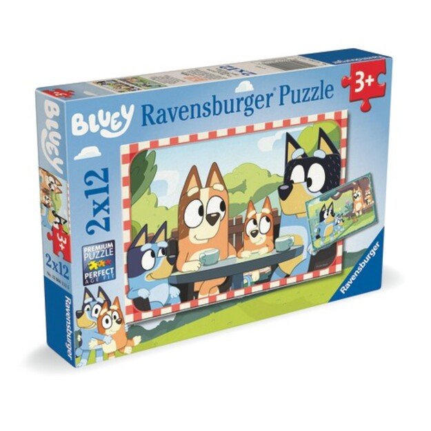 Ravensburger - Bluey 2x12p  (12004111)