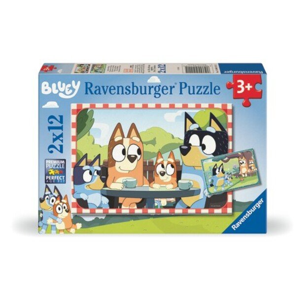 Ravensburger - Bluey 2x12p  (12004111)