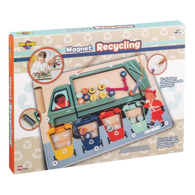 Vini Games - Magnetic Waste Sorting Puzzle (31912)