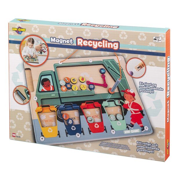 Vini Games - Magnetic Waste Sorting Puzzle (31912)