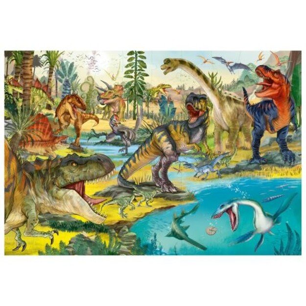 Dino World - Puzzle 50 pcs. ( 0413206 )
