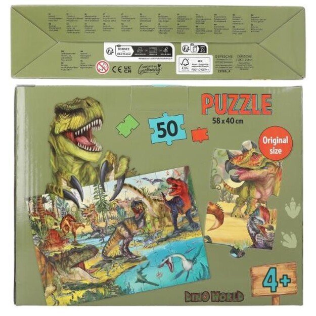 Dino World - Puzzle 50 pcs. ( 0413206 )