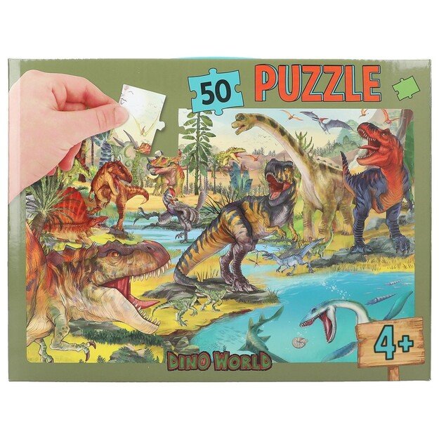 Dino World - Puzzle 50 pcs. ( 0413206 )