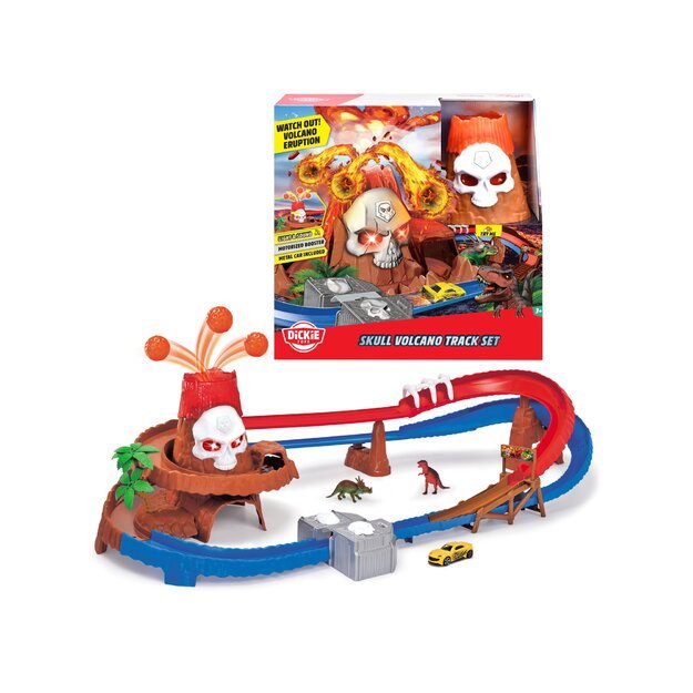 Dickie Toys - Skull Vulcano Track Set (203336000)