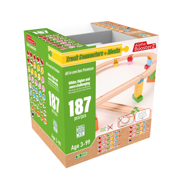 Alpha Boosterz - Track Connectors - All in one block box Premium - (210-20240415)