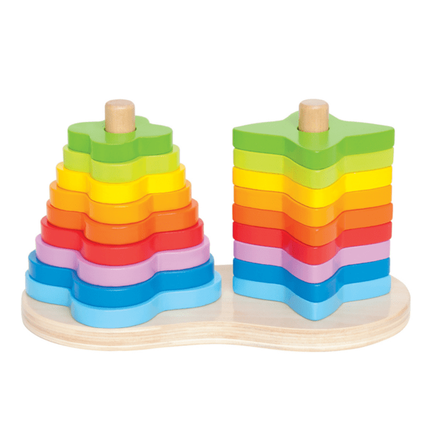 Hape - Double Rainbow Stacking (5620)