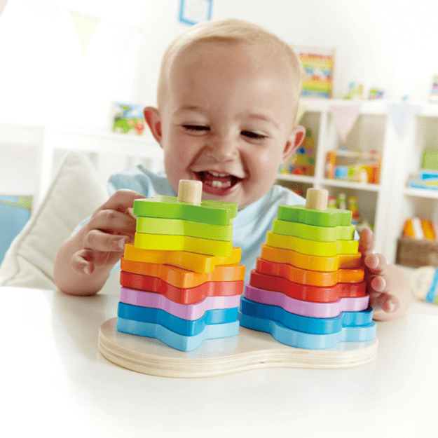 Hape - Double Rainbow Stacking (5620)