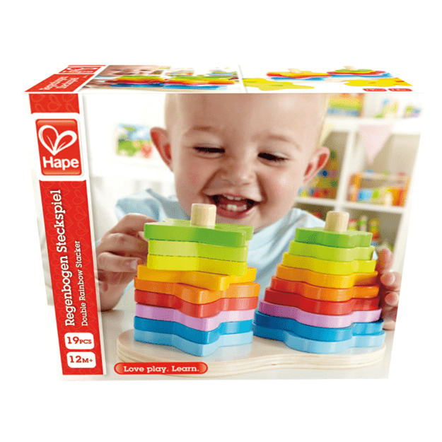 Hape - Double Rainbow Stacking (5620)