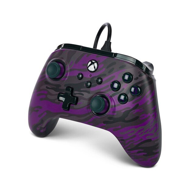 PowerA Advantage Wired Controller - Xbox Series X/S - Purple Camo