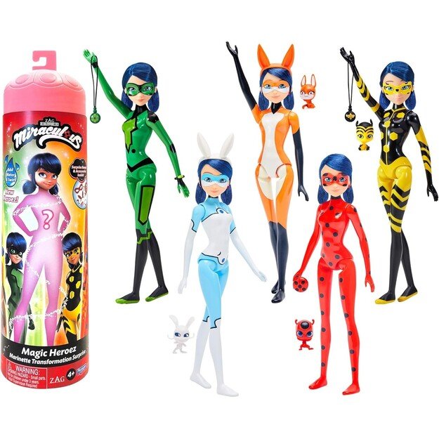 Miraculous - Magic Heroez Reveal Asst. (60-50395)