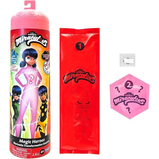 Miraculous - Magic Heroez Reveal Asst. (60-50395)
