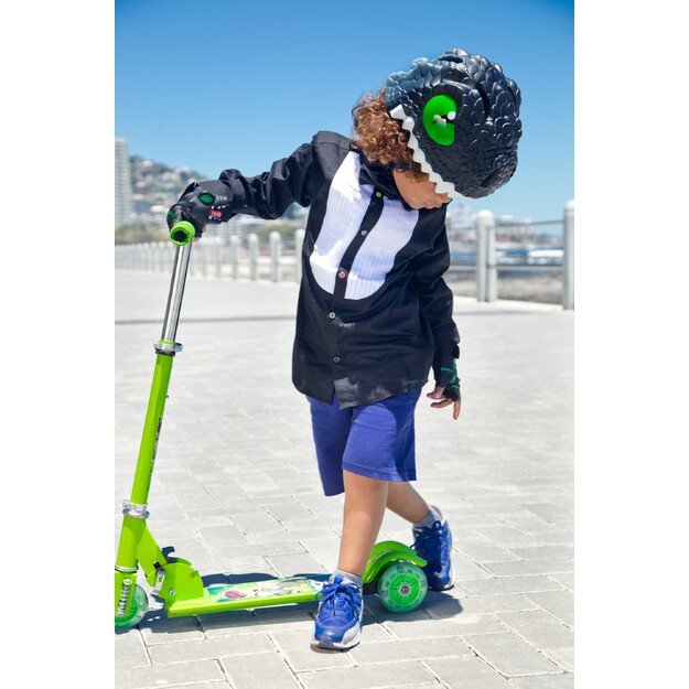 Crazy Safety - Dragon Bicycle Helmet - Black (100201-01-01)